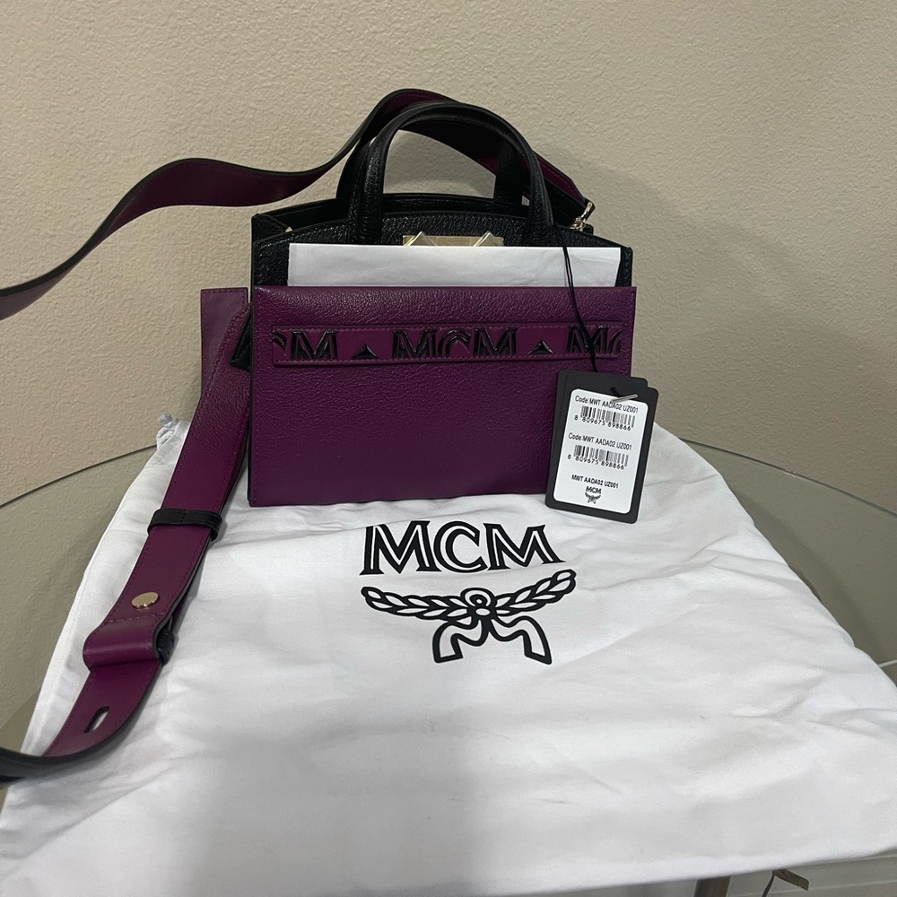MCM mini tote